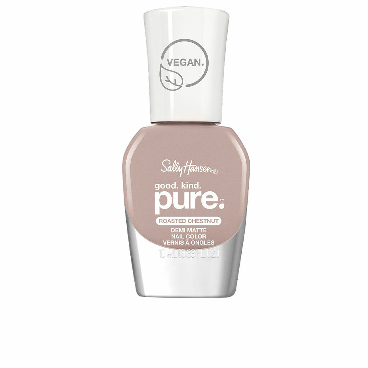 lakier do paznokci Sally Hansen Good.Kind.Pure Półmat Nº 050-roasted chestnut (10 ml)