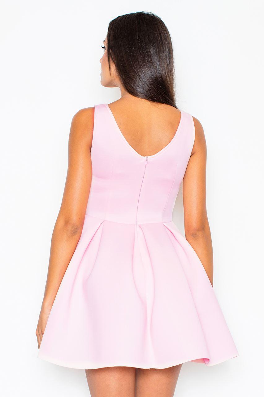 Abendkleid model 43852 Figl rosa Damen
