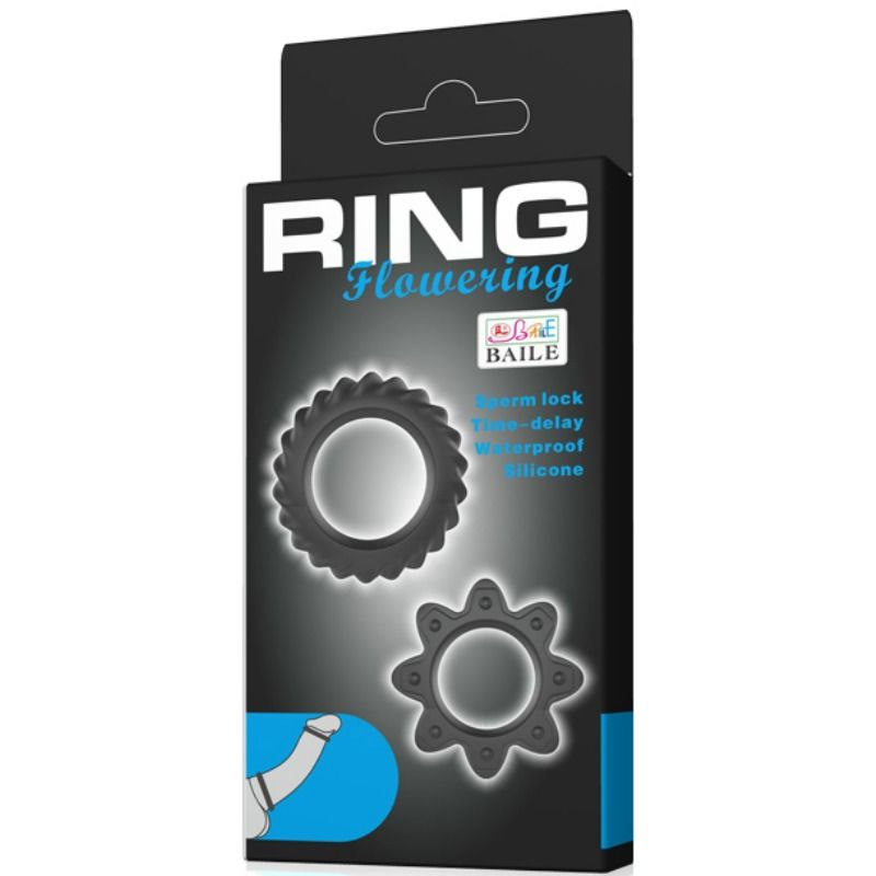 KIT SILICONE RINGS FLOWERING