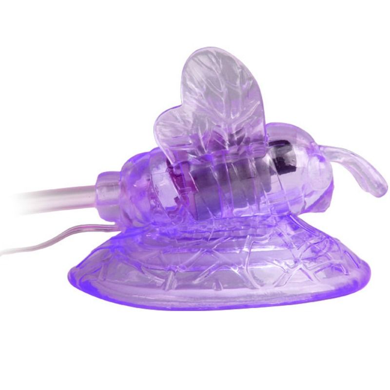 VIBRATING BUTTERFLY WITH REMOTE CONTROL PURPLE