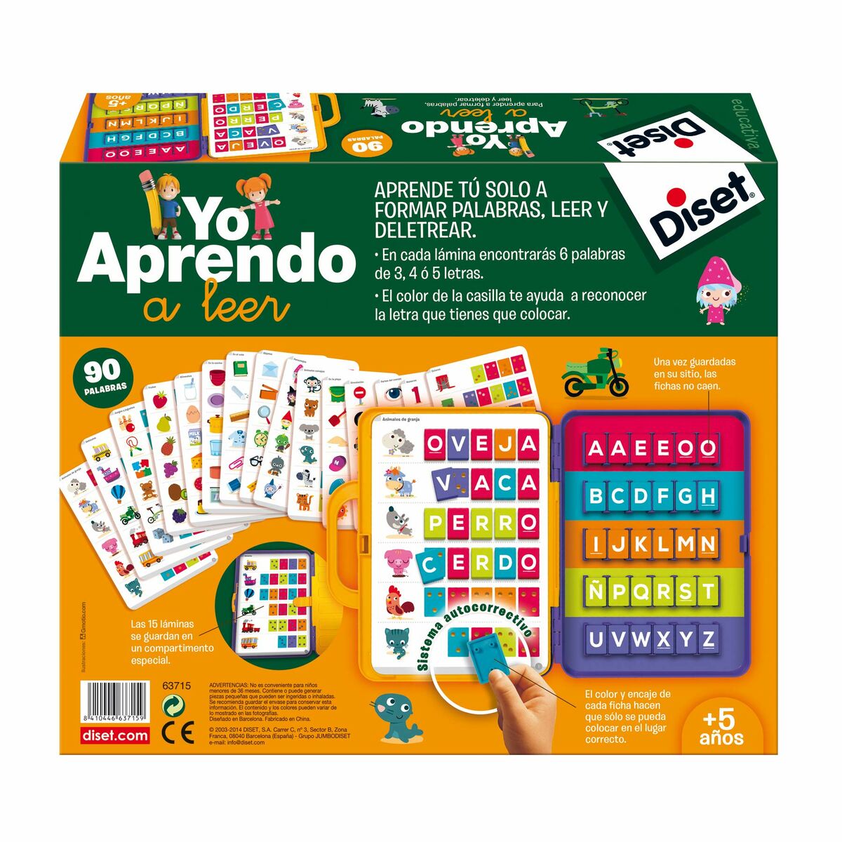 Educational Game Diset Yo aprendo a leer ES