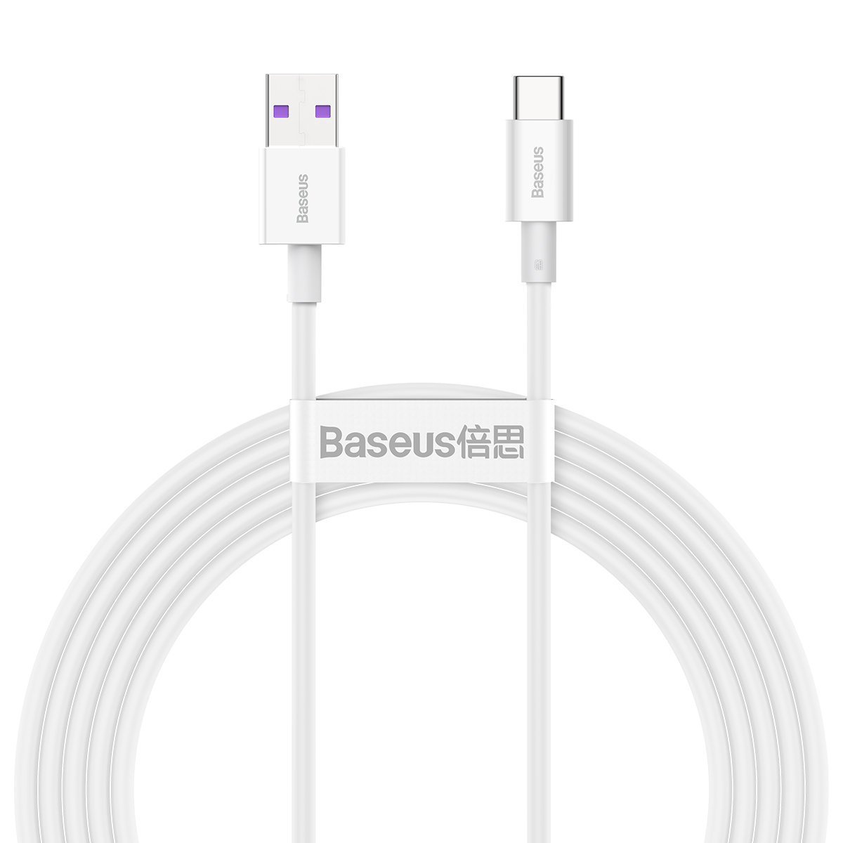 Baseus Superior Series Cable USB to USB-C, 66W, 2m (white)