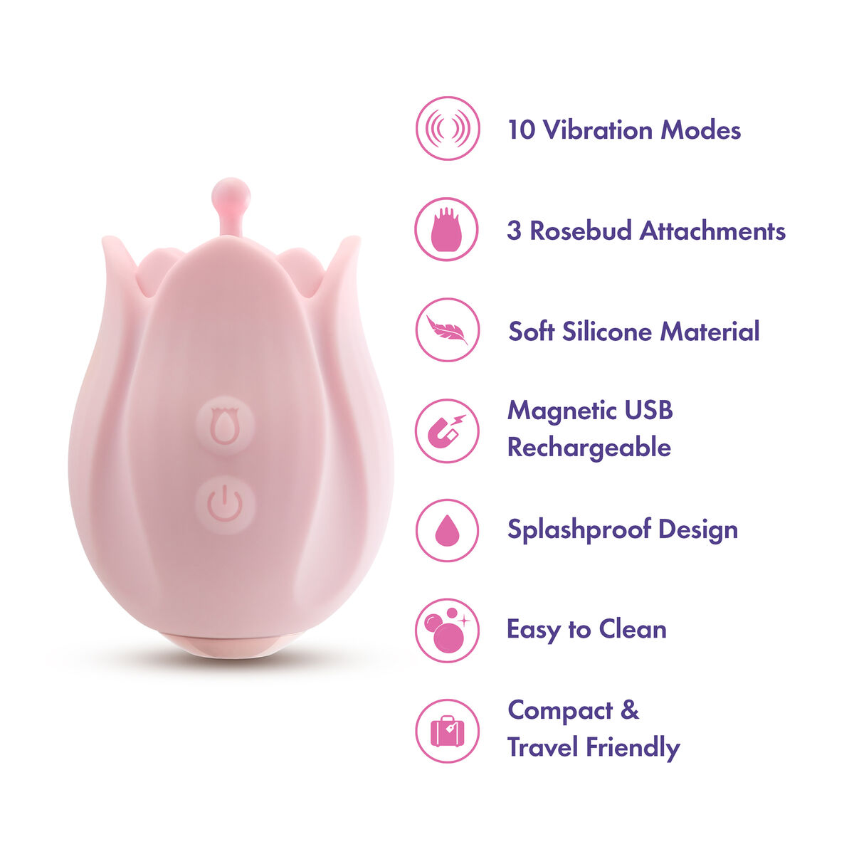 Massager Blush Play with me Pink Massager Blush Play with me Pink