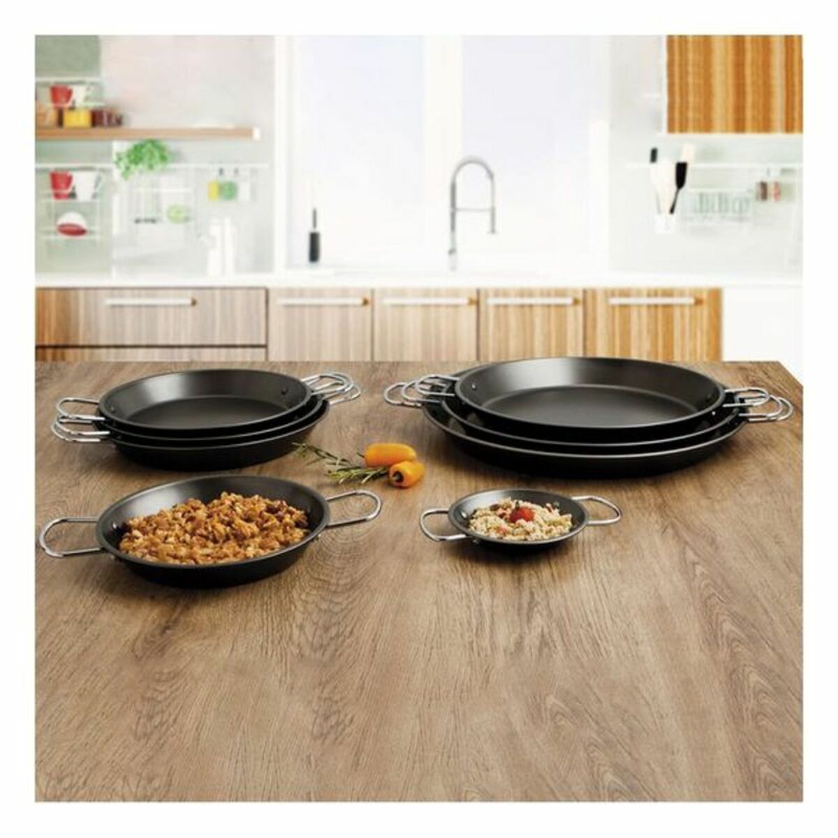 Pan Quid Senia coated steel