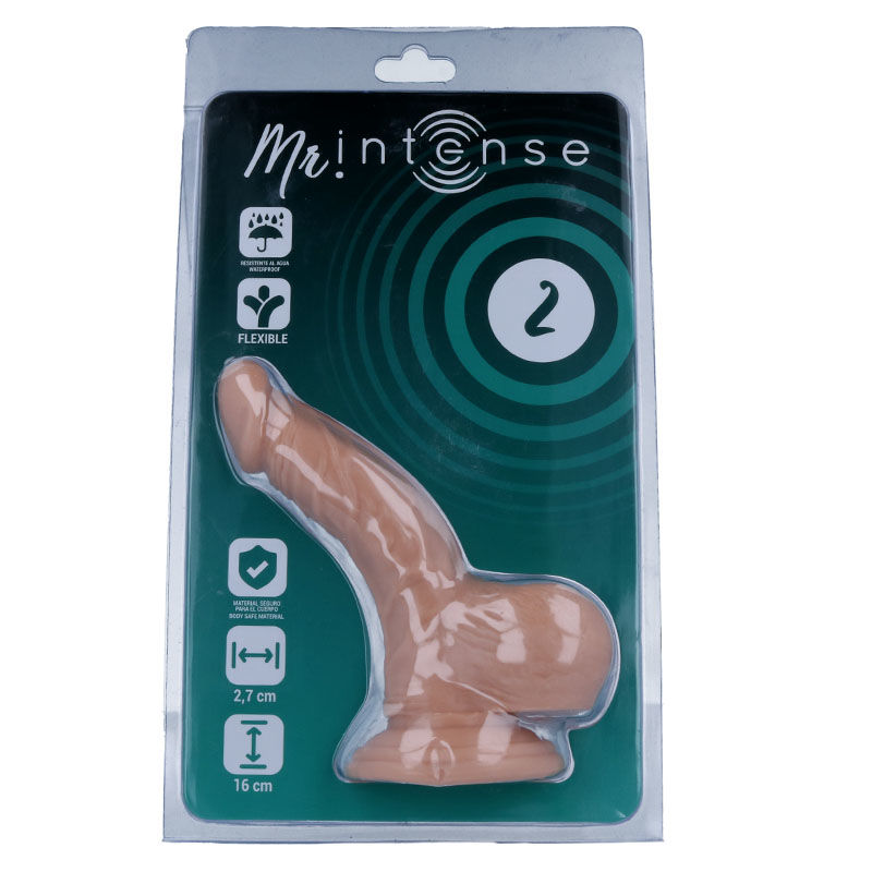 MR INTENSE - 2 REALISTIC COCK 16 -O- 2.7CM