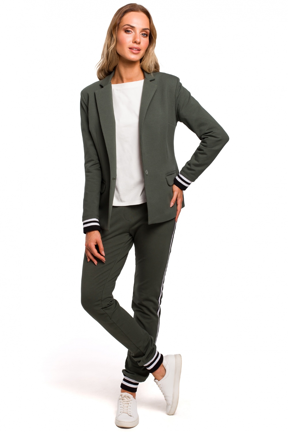  Jacket model 135476 Moe  green