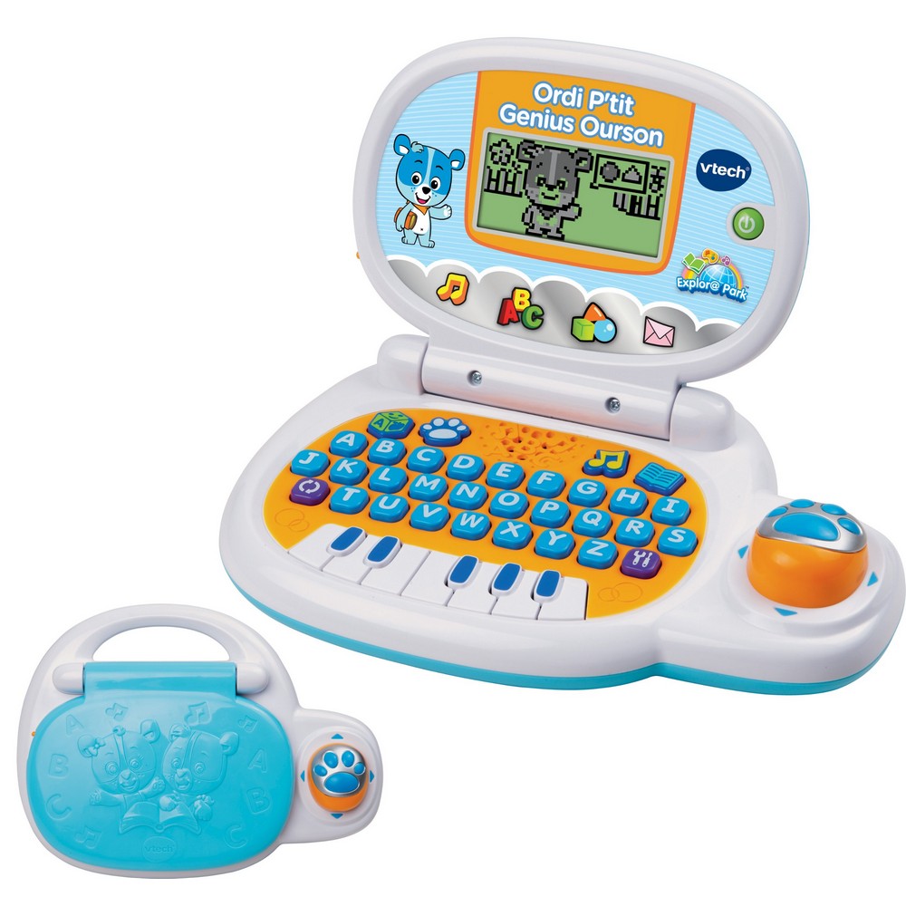 Laptop Vtech Genius Blue Bear 26 x 5,5 x 19,7 cm Pädagogisches Spielzeug FR