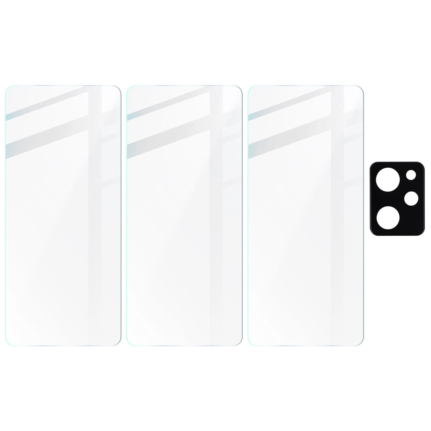 BIZON Clear 2 3x screen glass + camera glass Poco X5 Pro