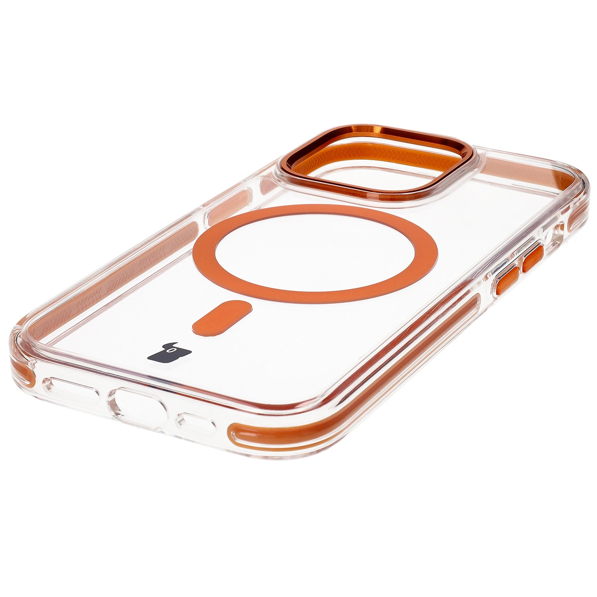 Bizon Case Marco Apple iPhone 14 Pro clear with orange frame