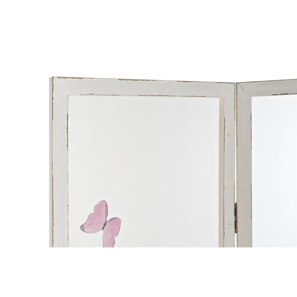Folding screen DKD Home Decor Tropical MDF Nylon (150 x 2 x 180 cm)