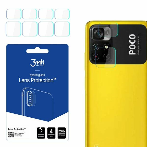 3MK Lens Protection POCO M4 Pro [4 PACK]