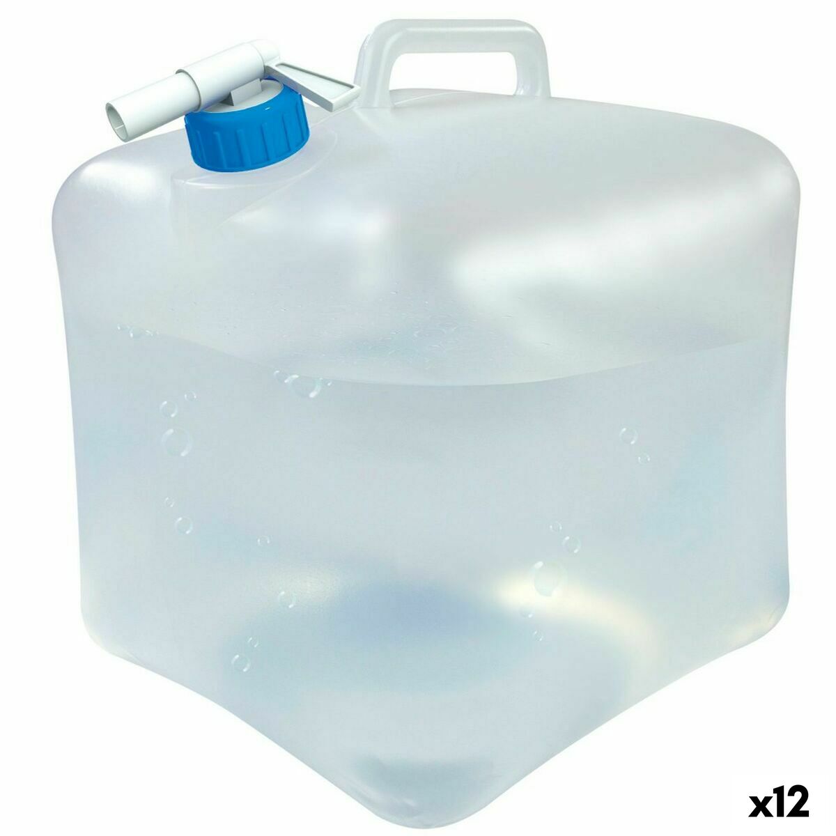 Water bottle Aktive 24 x 28 x 24 cm Polyethylene 15 L (12 Units)
