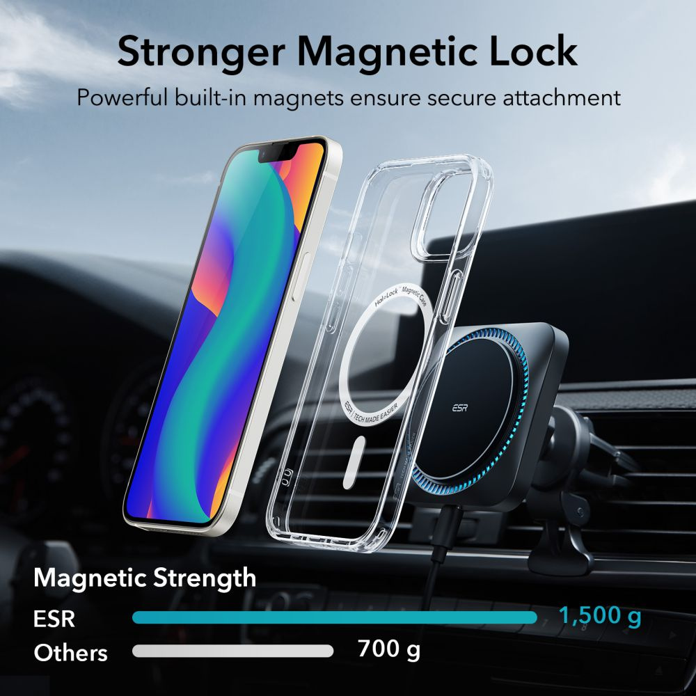 ESR Ch Halolock MagSafe Apple iPhone 14/13 Clear