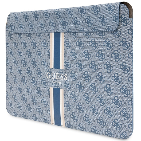 Guess Sleeve GUCS14P4RPSB 14 inch blue 4G Printed Stripes
