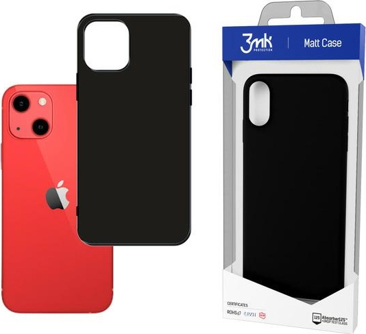 3MK Matt Case Apple iPhone 13 black