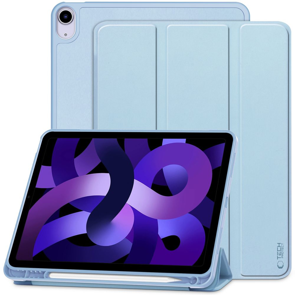Tech-Protect SmartCase Pen Apple iPad Air 10.9 2020/2022 (4, 5 gen) Sky Blue