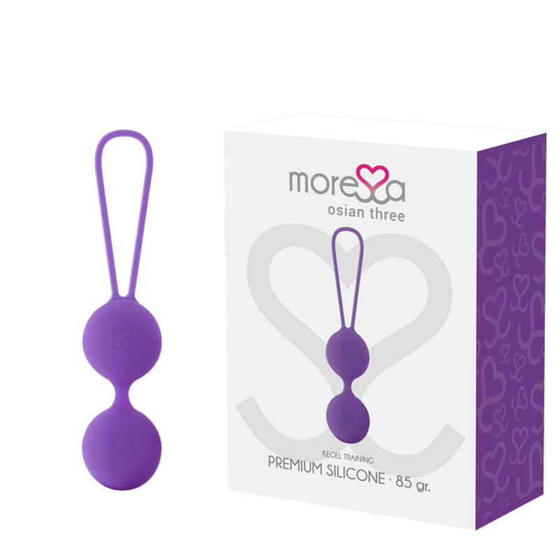 MORESSA OSIAN THREE PREMIUM SILICONE  PURPLE