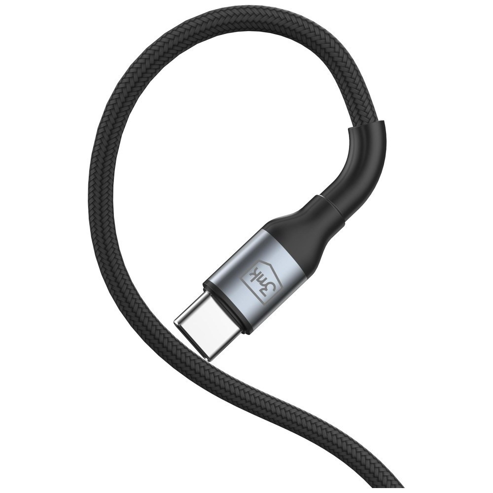 Kabel 3MK Hyper Cable N-SERIES USB-C do USB-C 1.5m 20V/5A 100W czarny