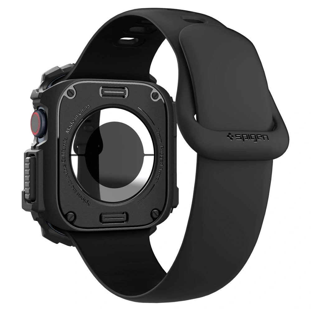 Case Spigen Rugged Armor Apple Watch 10 42mm Matte Black