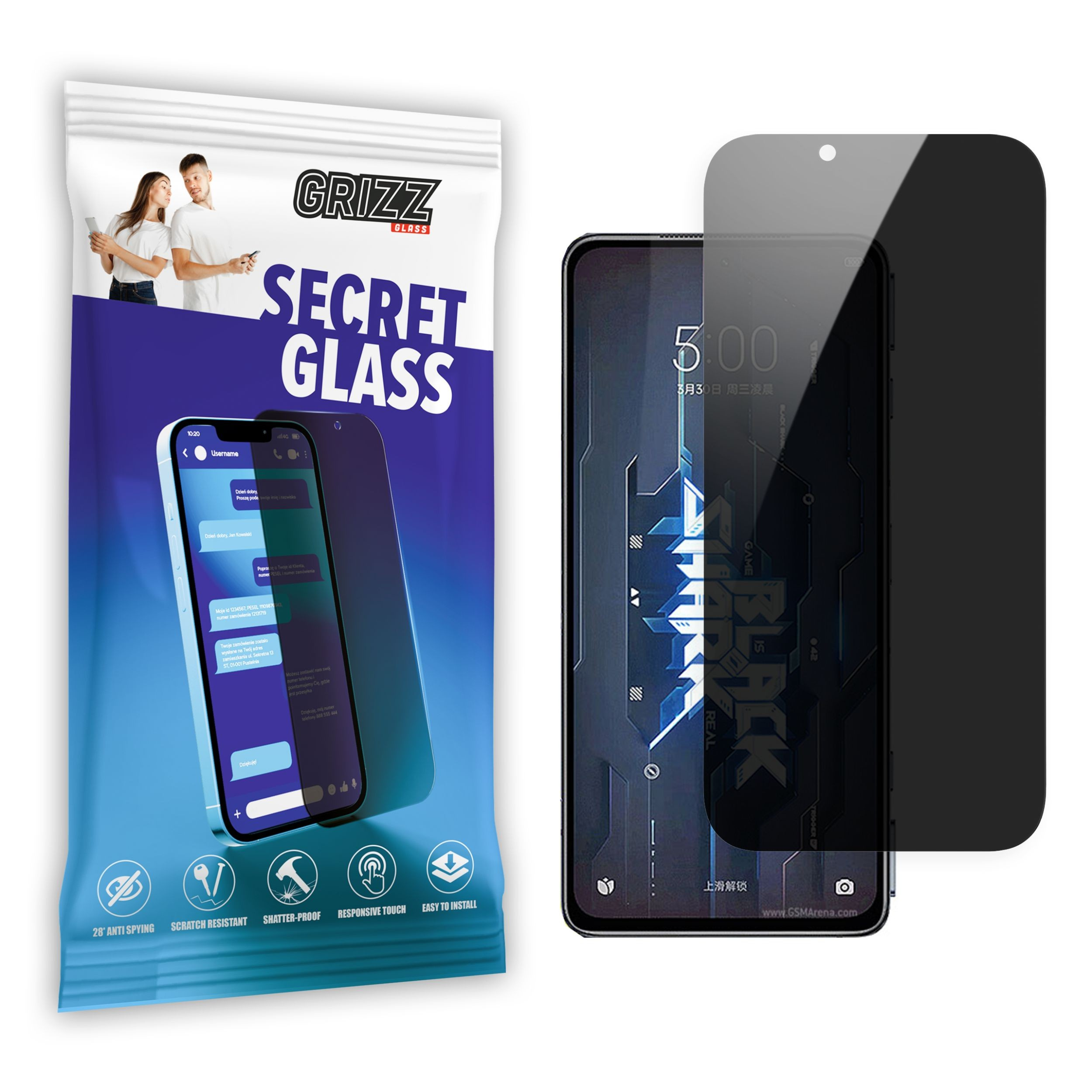 GrizzGlass SecretGlass Xiaomi BlackShark 5RS