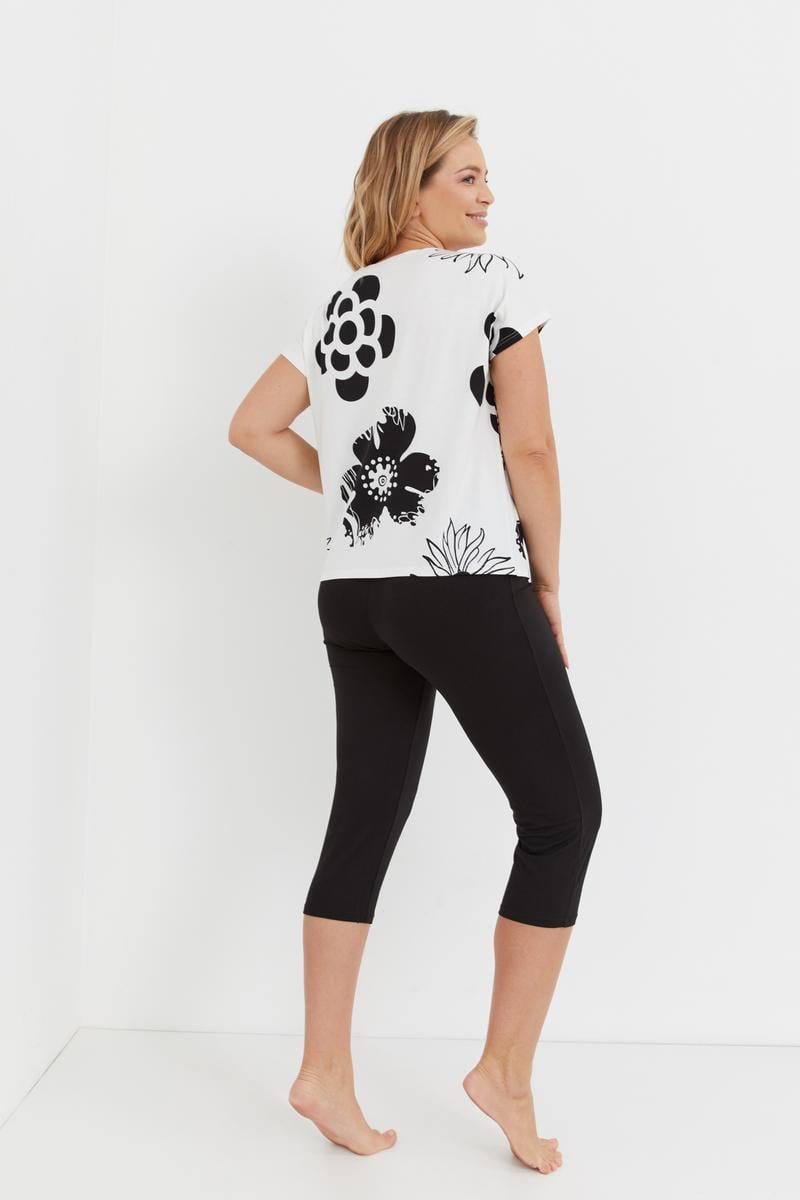  Pyjama model 196100 De Lafense  black