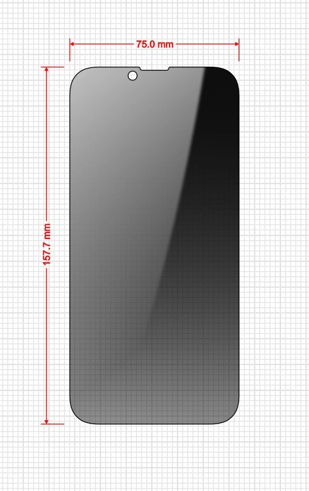 GrizzGlass SecretGlass Easy Apple iPhone 13 Pro Max [2 PACK]