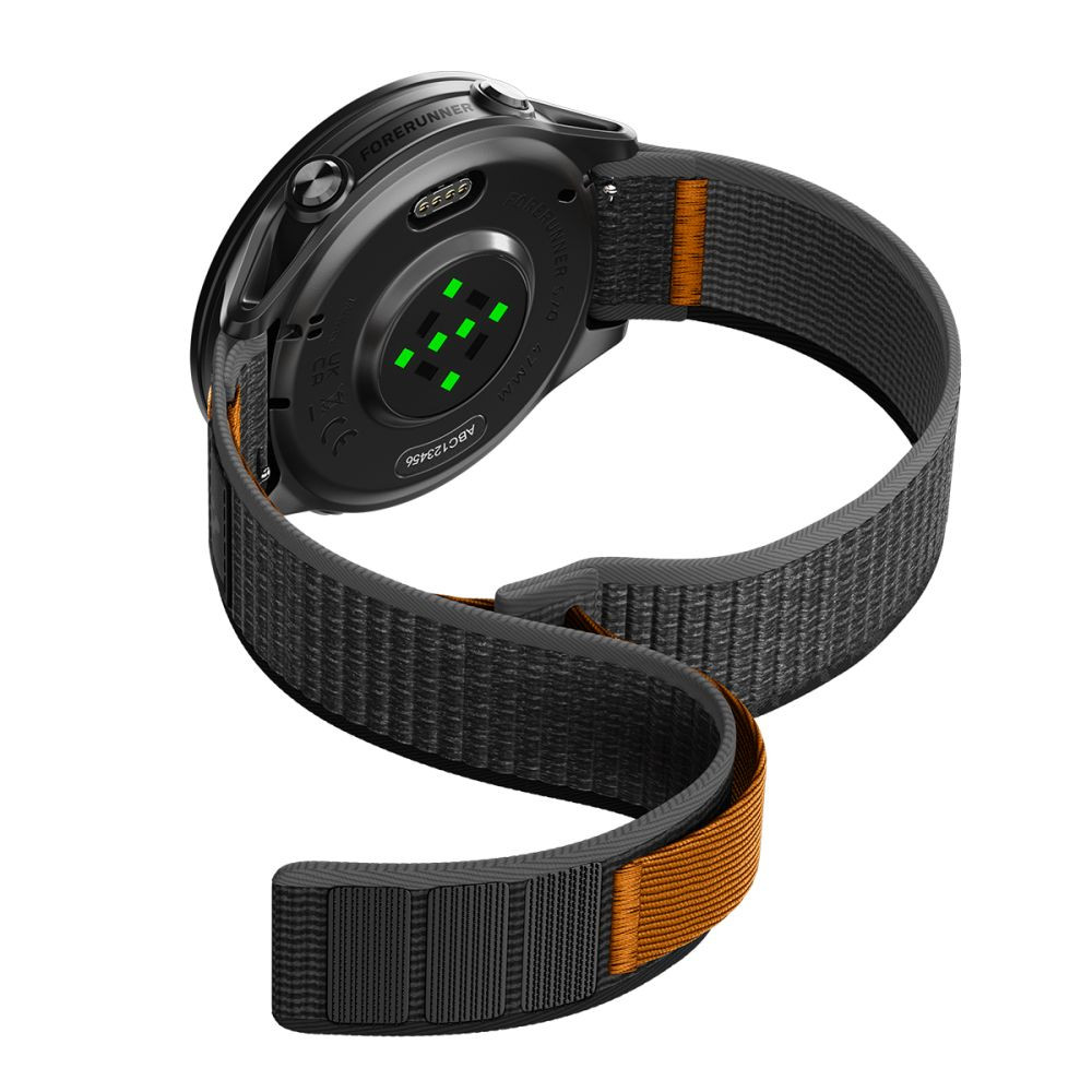 Pasek Spigen Athlex Air Garmin Quick Release 22mm Active Black/orange