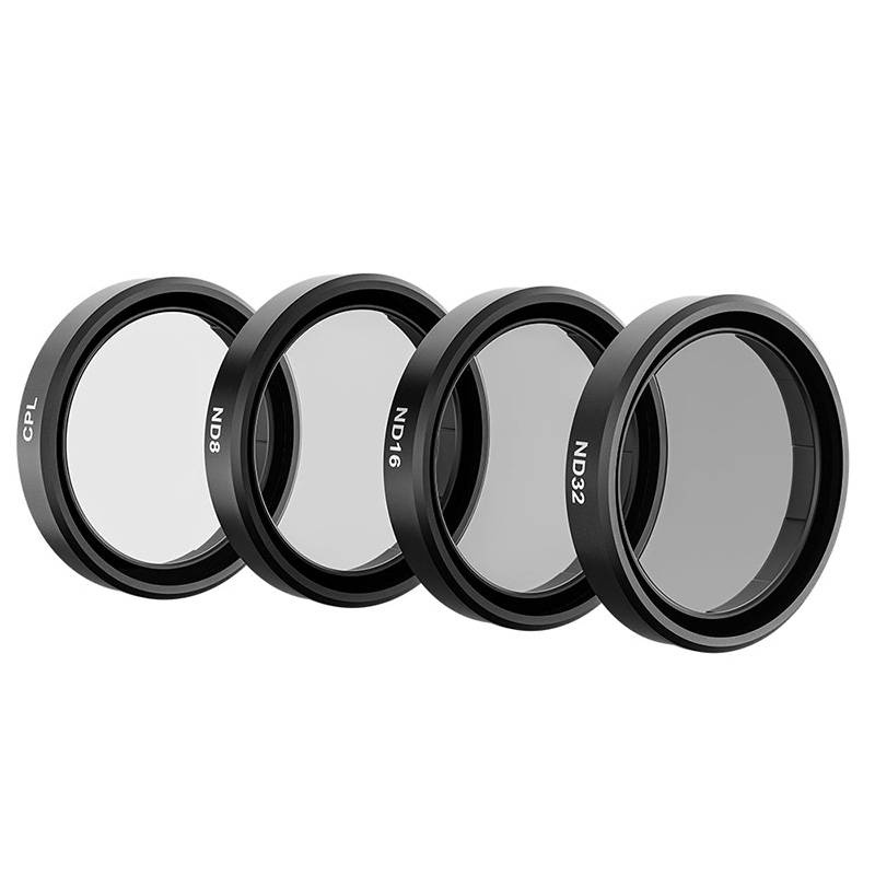 TELESIN CPL/ND8/ND16/ND32 Filter DJI Osmo Action 3 [4 PACK]
