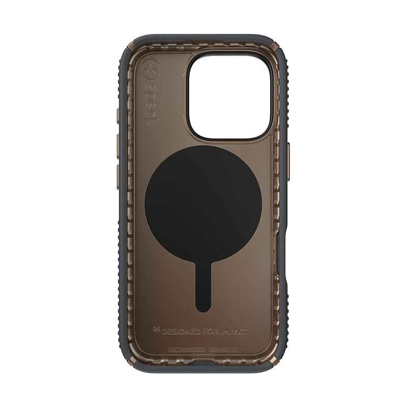 Case Speck Presidio2 Grip ClickLock & MagSafe Apple iPhone 16 Pro (Charcoal Grey / Cool Bronze / White)