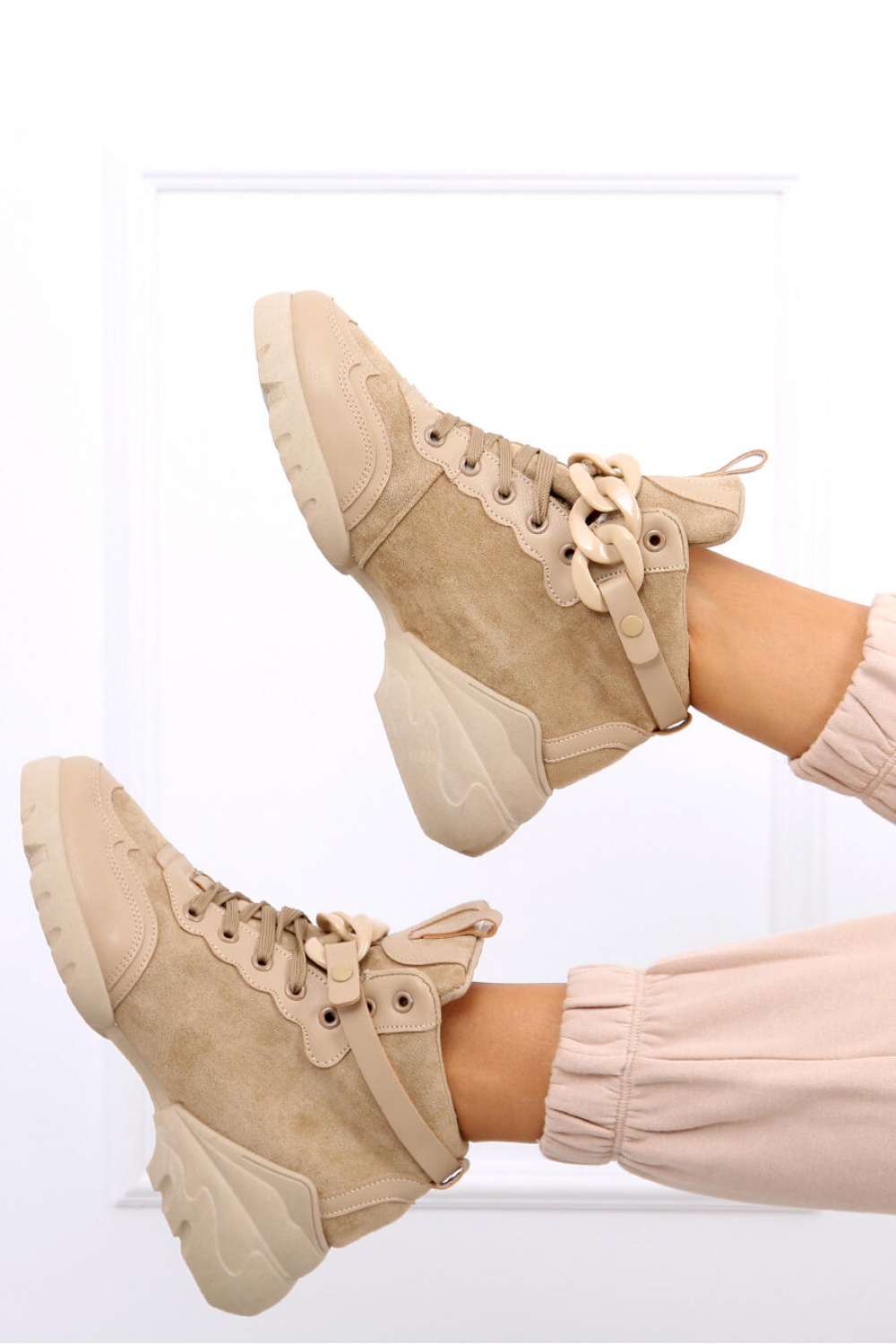 Sportschuhe model 162887 Inello beige Damen