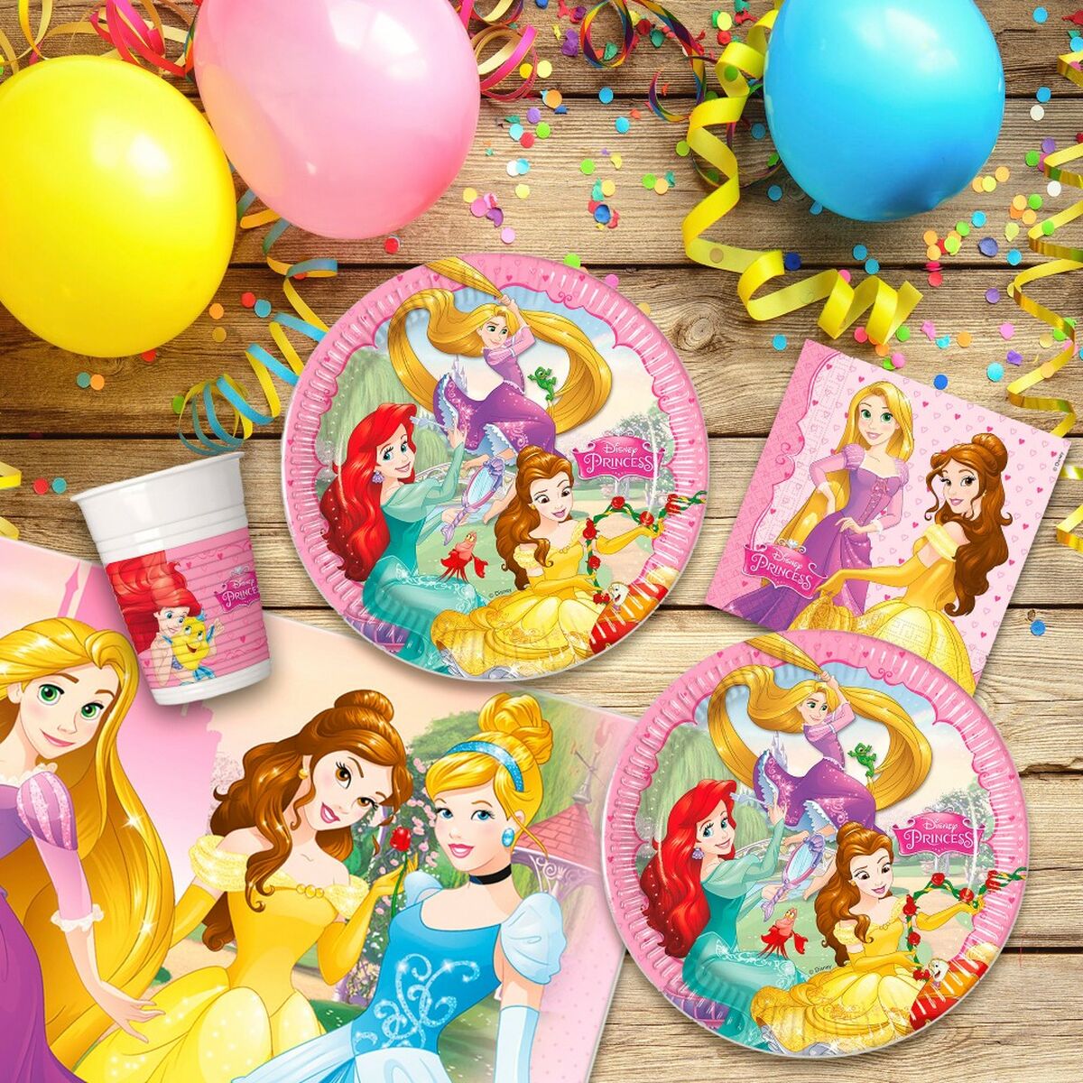 zestaw do organizacji party Princesses Disney 37 Części