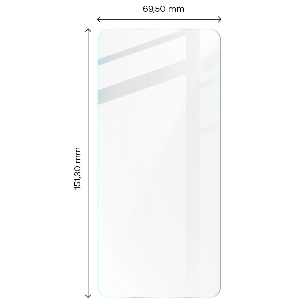 BIZON Clear 2 3x screen glass + camera glass Samsung Galaxy A54 5G
