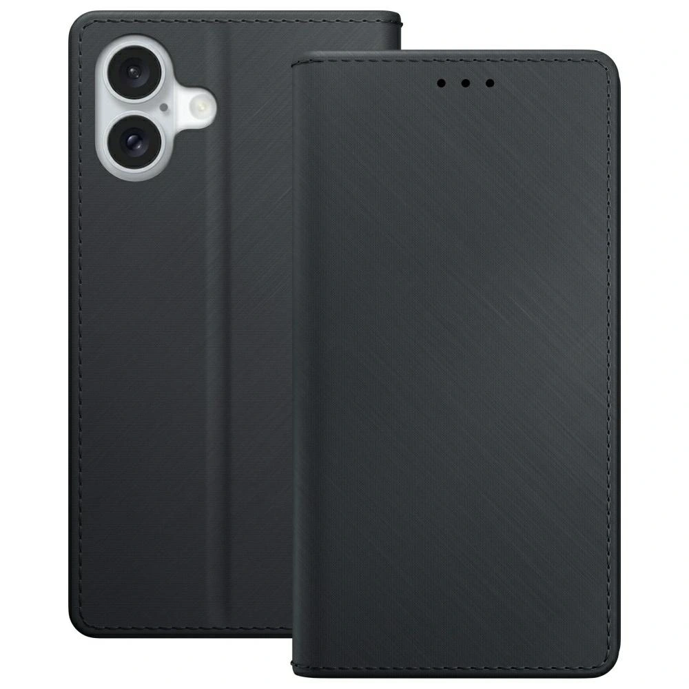 Etui z klapką 3MK Wallet Case do Apple iPhone 17 czarny