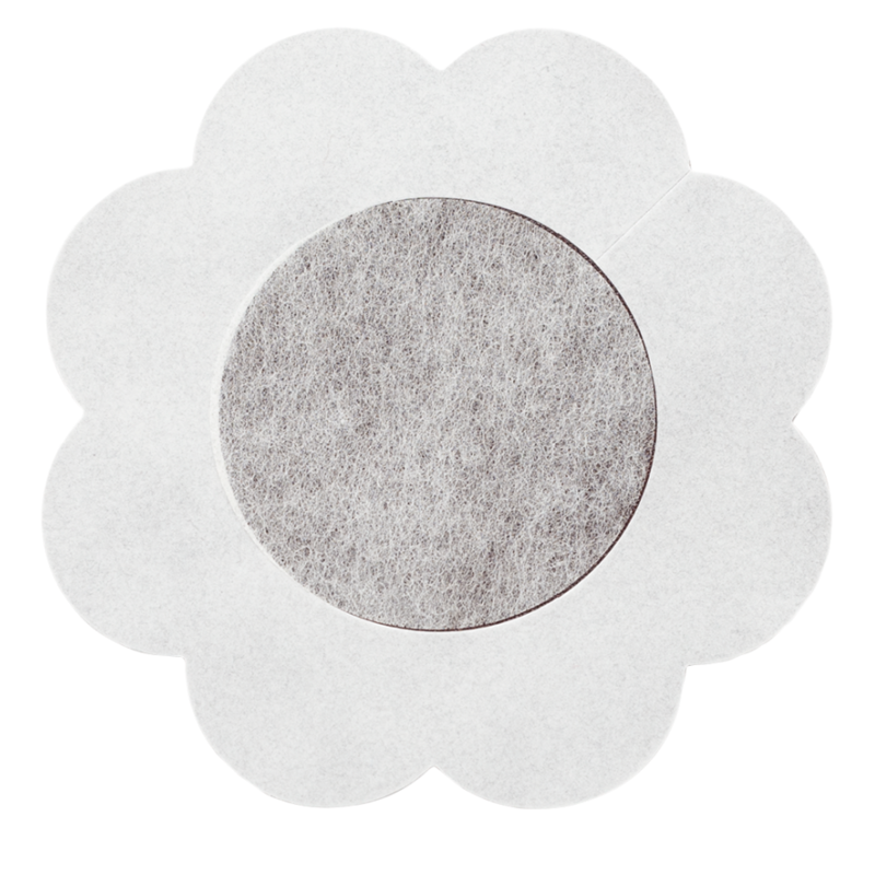 BYE-BRA ACCESORIES - FLOWER NIPPLE COVERS PACK 3 UNITS M