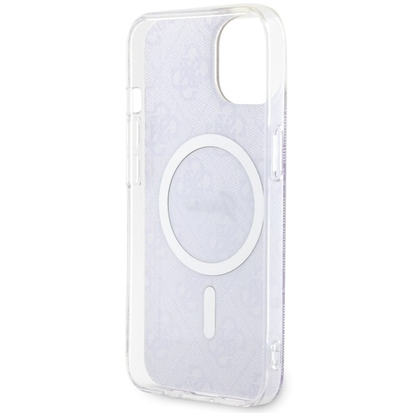 Case Guess GUHMP14MH4STU Apple iPhone 14 Plus purple/purple hardcase 4G MagSafe