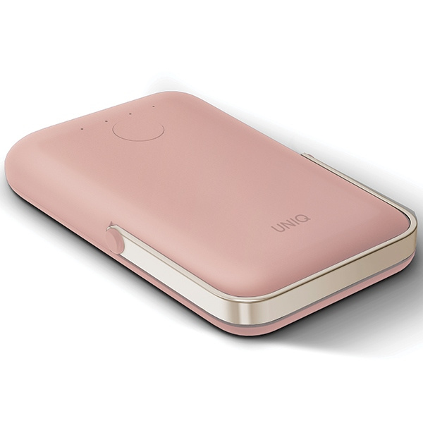 UNIQ Hoveo 5000mAh USB-C 20W PD Fast charge Wireless Magnetic blush pink