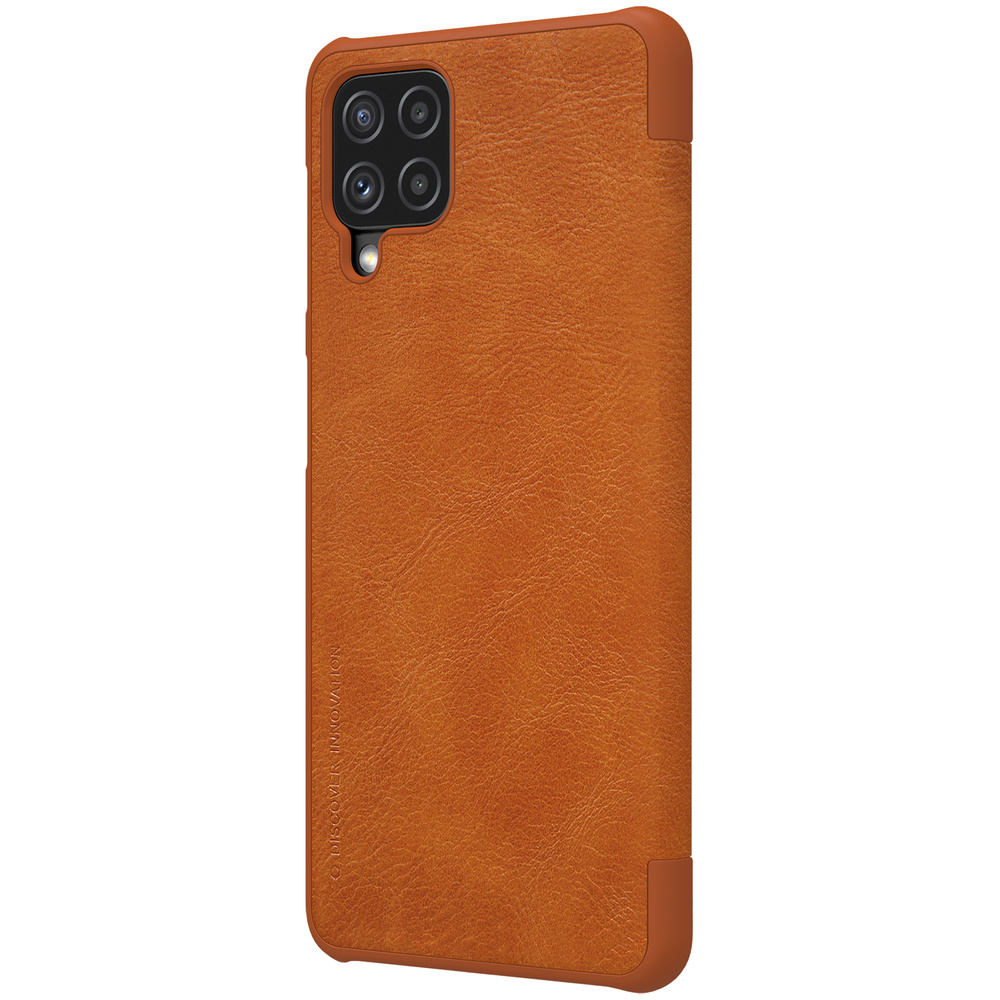 Nillkin Qin Samsung Galaxy A22 4G brown