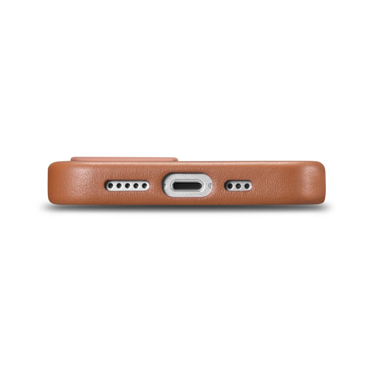 iCarer Case Leather MagSafe Apple iPhone 14 Plus brown