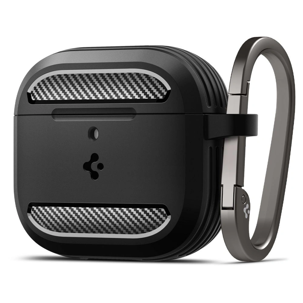 Spigen Rugged Armor Apple AirPods 4 Matte Black