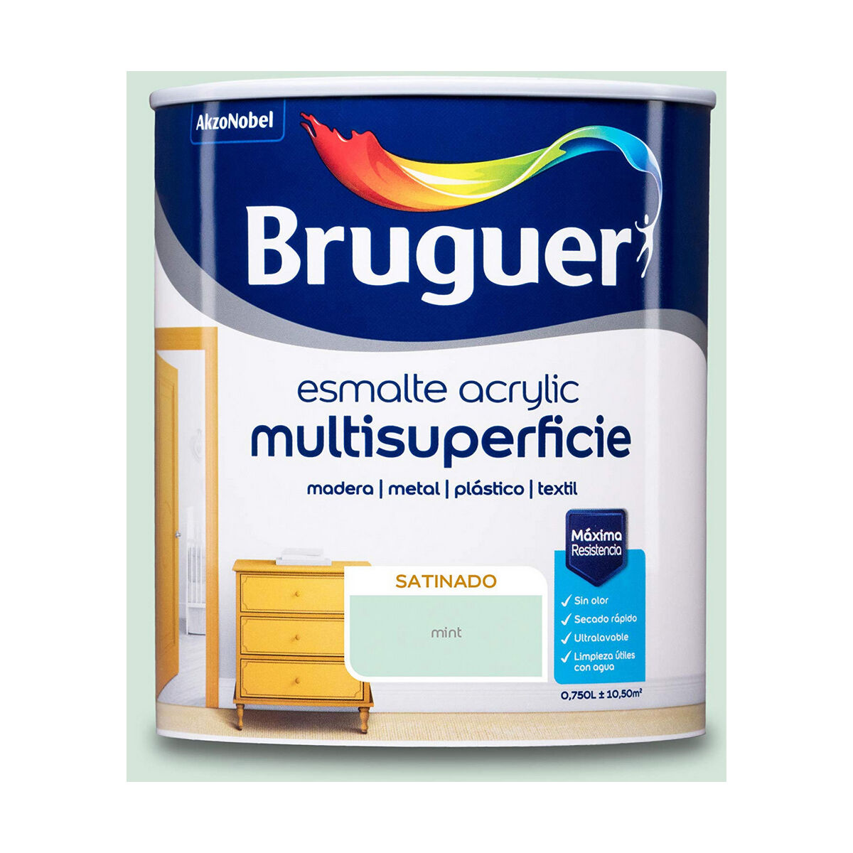 Lakier Bruguer 5298031 750 ml Emalia do wykończeń