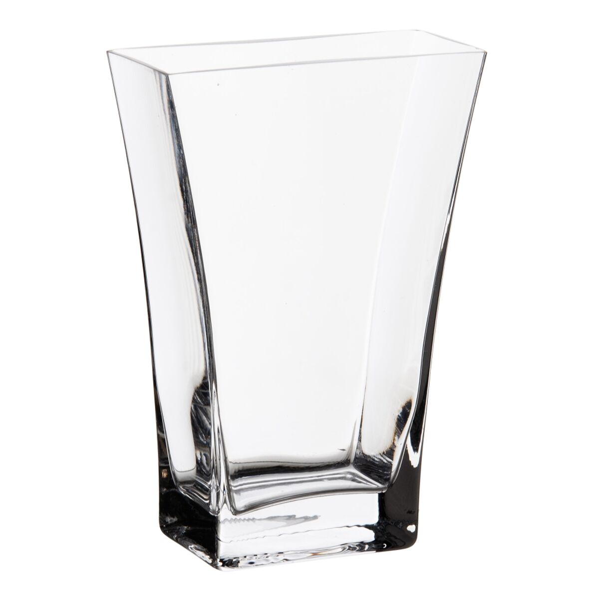 Vase 14 x 6 x 20 cm Crystal Transparent