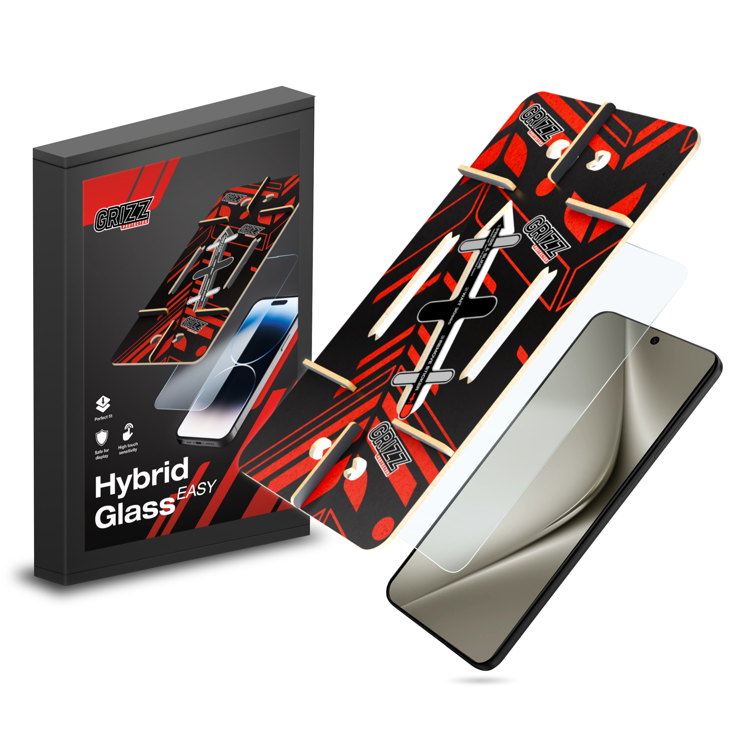 GrizzGlass HybridGlass Easy Huawei Pura 70 Ultra