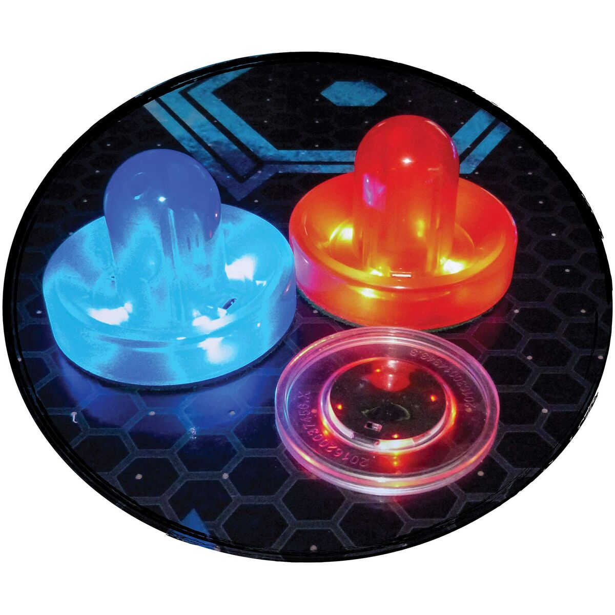 Hockey Table Fire & Ice 146 x 71 x 82 cm LED Lights