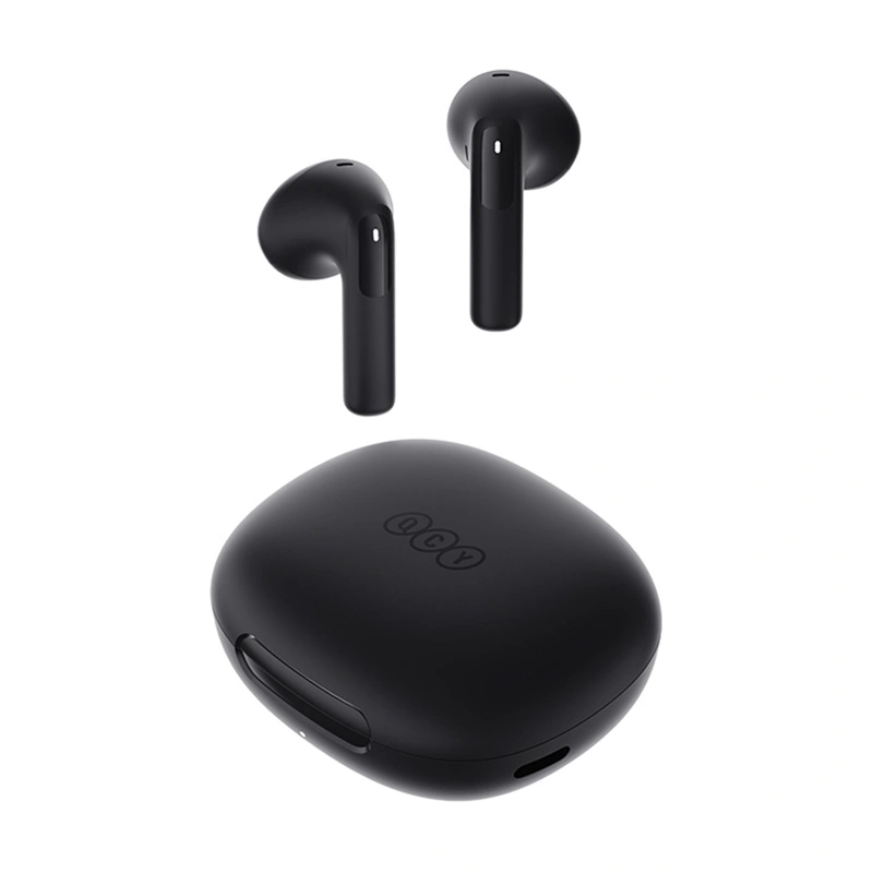 QCY Ailybuds E20 HT13 TWS Bluetooth 5.4 HFP, A2DP, AVRCP IPX4 Wireless In-Ear Headphones (Black)