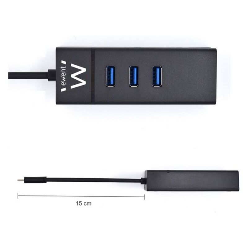 3 portowy HUB USB Eminent EW1141 USB 3.1