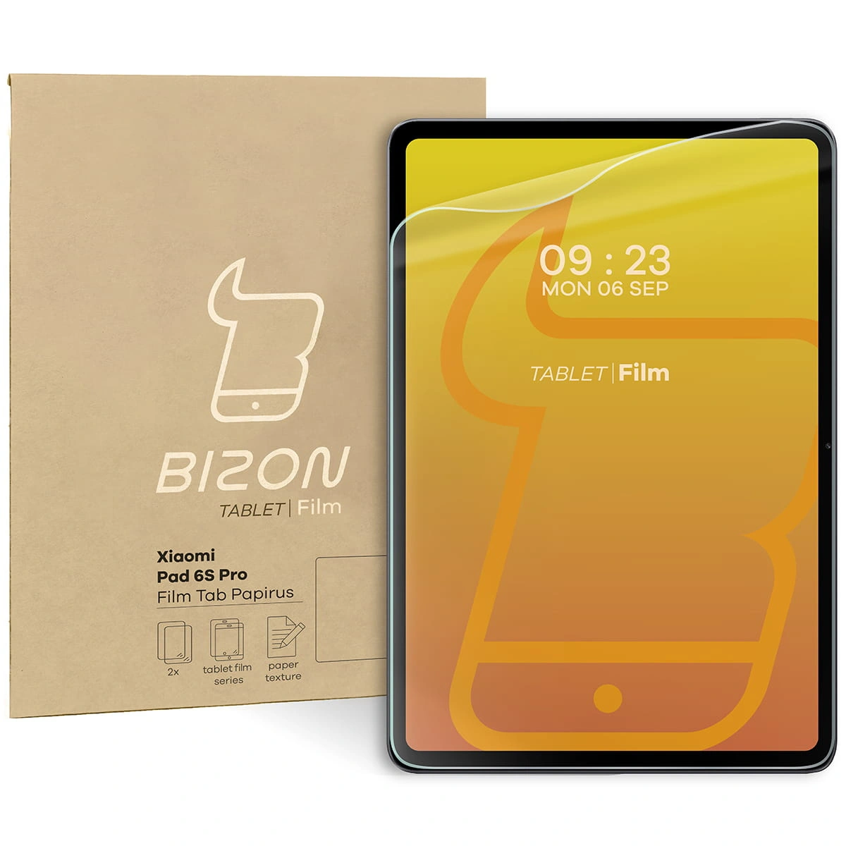 Bizon Film Tab Papirus Xiaomi Pad 6S Pro [2 PACK]