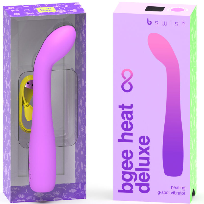 B SWISH - BGEE HEAT INFINITE DELUXE SILICONE RECHARGEABLE VIBRATOR SWEET LAVENDER