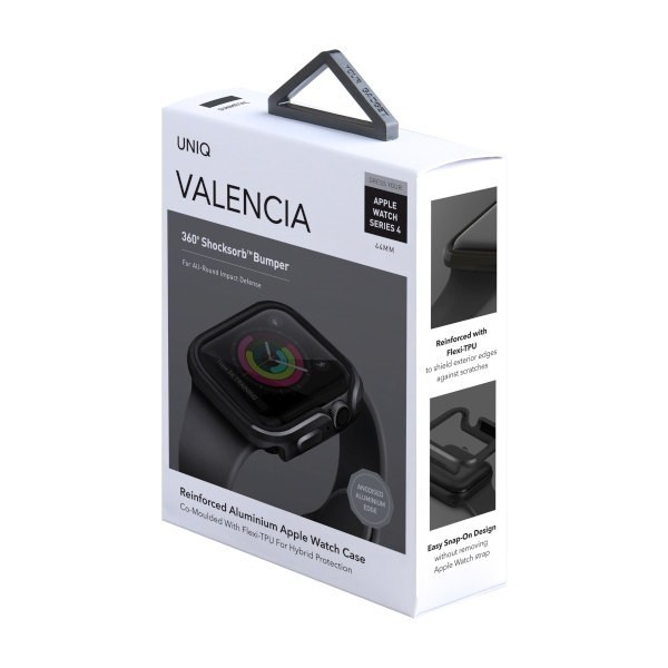 UNIQ Valencia Apple Watch Series 5/ 4 44MM gunmetal grey