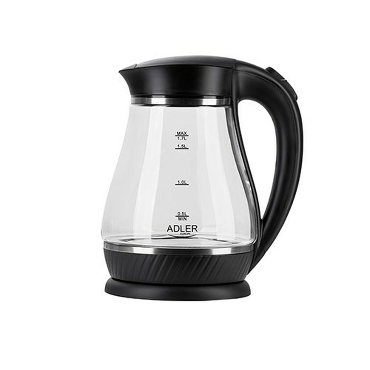 Kettle Adler AD 1274 Black Glass 2200 W 1,7 L