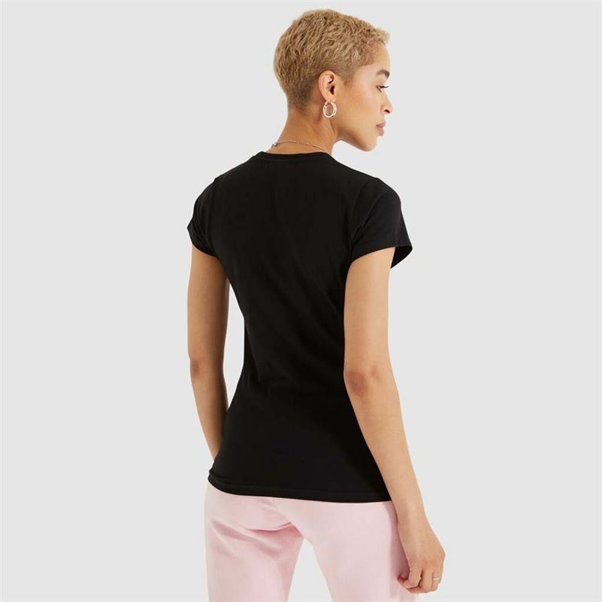 Women’s Short Sleeve T-Shirt Ellesse Hayes Black